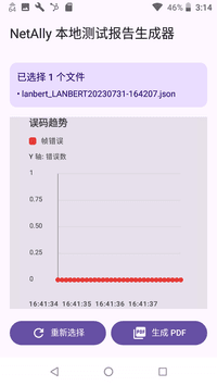NetAlly(有线/无线)本地报告APP【非原厂】
