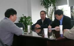 Fluke亚太区副总裁拜访上海市信息委用户